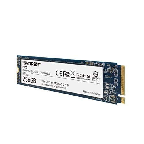 Patriot P300 256GB M.2-2280 SSD PCIe 3.0 X4 NVMe image