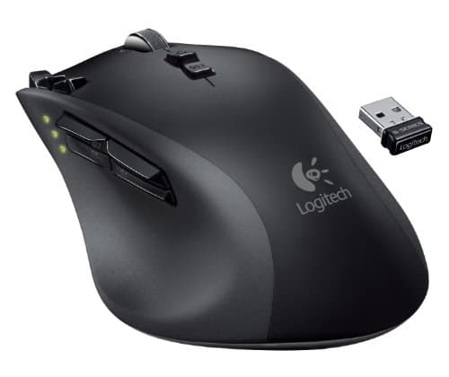 Logitech G700 Wireless Laser Black Mouse image