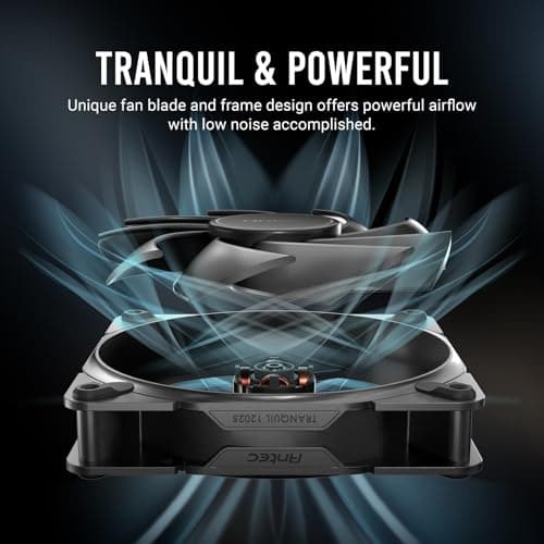 Antec Tranquil 120mm Black PWM 59.23 CFM image