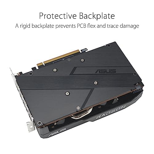 Asus Radeon RX 7600 DUAL OC V2 8GB GDDR6 Black image