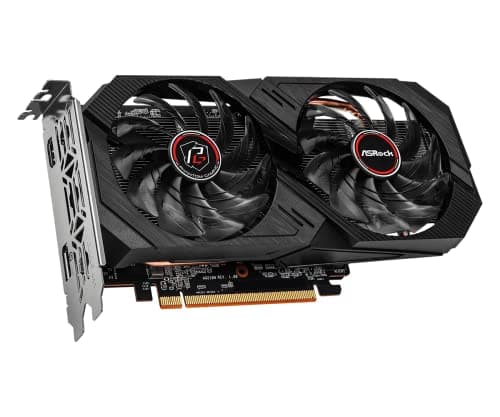 ASRock Phantom Gaming D OC Radeon RX 6500 XT 4GB GDDR6 Black image