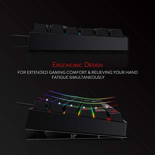 Redragon K582-BA RGB Wired Standard Keyboard With Optical Mouse image