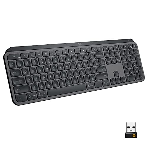Logitech MX Keys Advanced Wireless Illuminated Keyboard - Graphite main image