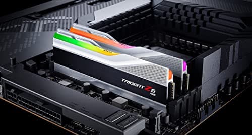 G.Skill Trident Z5 RGB Silver / Black DDR5-5600 CL36 32GB (2x16GB) image