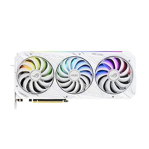 Asus ROG STRIX WHITE OC GeForce RTX 3080 10GB GDDR6X White image