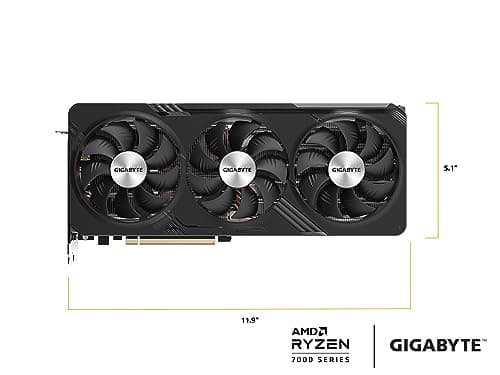 Gigabyte GAMING OC Radeon RX 7800 XT 16GB GDDR6 Black image