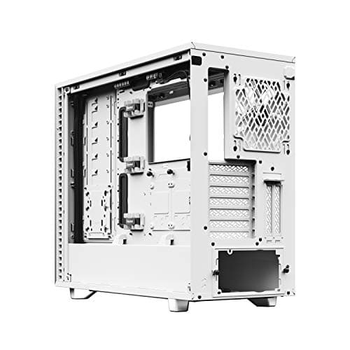 Fractal Design Define 7 White Solid Brushed Aluminum/Steel E-ATX Silent Modular Mid Tower Computer Case image