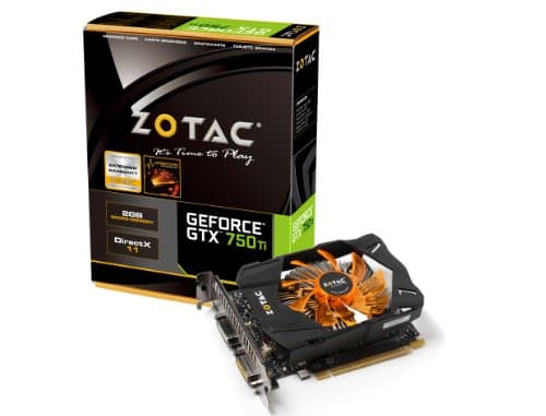 Zotac ZT-70601-10M GeForce GTX 750 Ti 2GB GDDR5 Black / Orange image