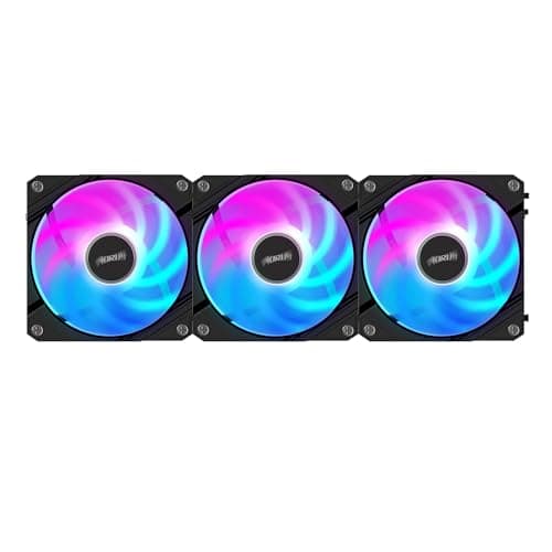 Gigabyte AORUS EZ CHAIN FAN 120mm Black RGB PWM 3-Pack image