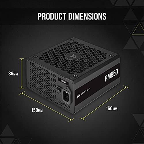 Corsair RM850 Black 850W Fully Modular 80+ Gold Certified image