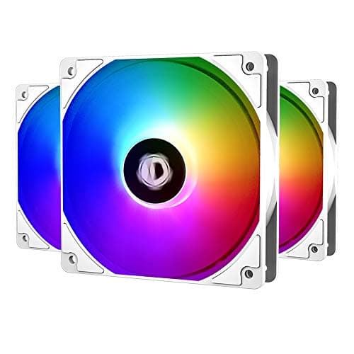 ID-COOLING TF-12025-ARGB-TRIO 120mm Black / White PWM ARGB 3-Pack main image