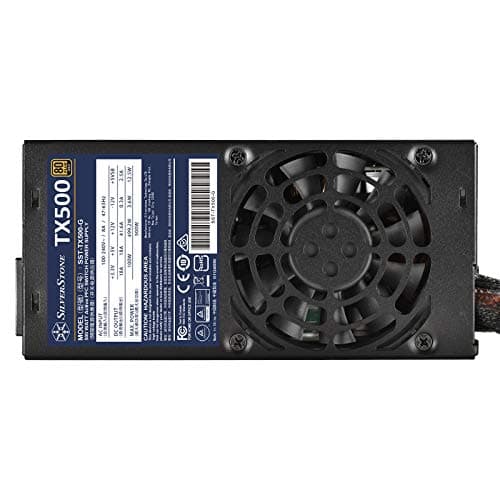 Silverstone TX500-G Black TFX 500W Non-Modular 80+ Gold Certified image