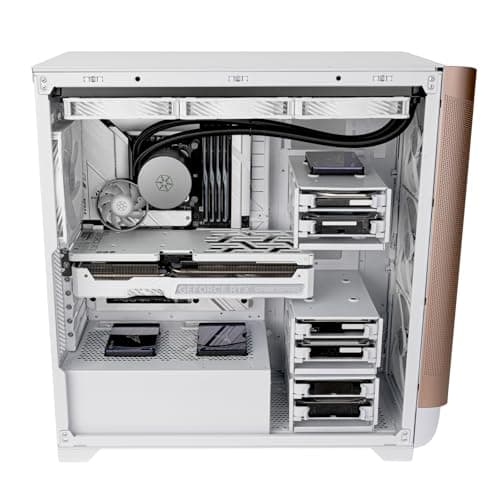 Silverstone SETA A2 ATX Mid Tower White Tempered Glass image