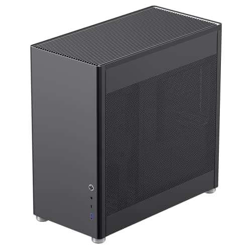 GameMax MeshBox Pro ATX Mid Tower Black Mesh Side Panel and USB 3.2 Gen 2 Type-C / USB 3.2 Gen 1 Type-A image