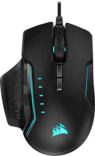 Corsair GLAIVE RGB PRO Optical Wired Gaming Mouse image