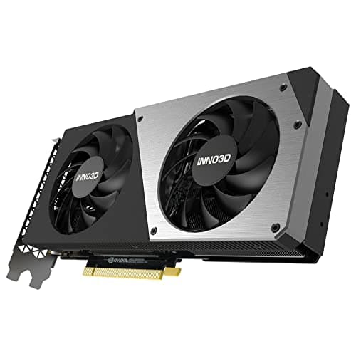 Inno3D Twin X2 GeForce RTX 4070 12GB GDDR6X Black / Silver image