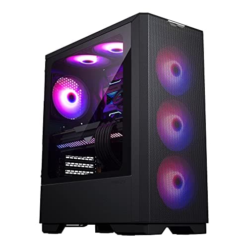 Phanteks Eclipse G300A ATX Mid Tower Black Tempered Glass Side Panel (1 Fan) image