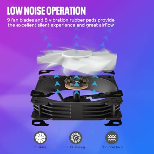 Vetroo V5 52 CFM Air 148mm Black image