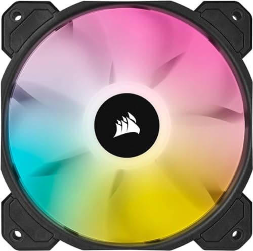 Corsair SP120 High Performance 52 CFM 120mm White RGB PWM 1-Pack main image