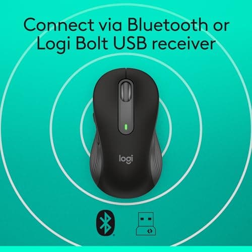 Logitech M650 L Bluetooth Wireless Optical Mouse image