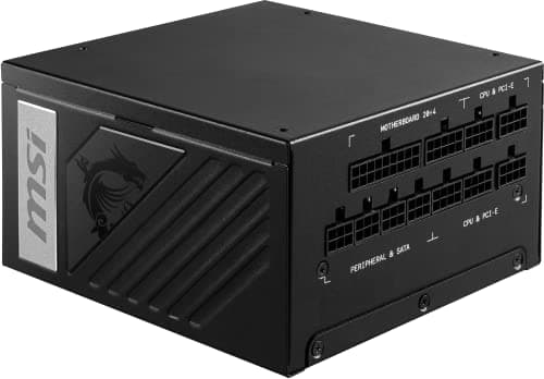 MSI MPG A1000G Black 1000W Fully Modular 80+ Gold Certified image
