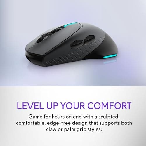 Dell Alienware AW610M Optical Wired Gaming Mouse image