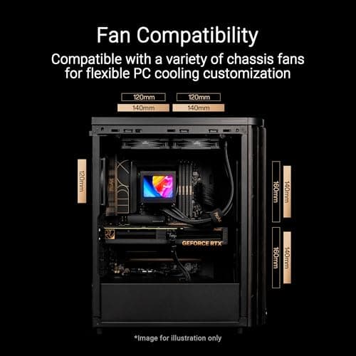 Asus ProArt PA401 Wood Edition ATX Mid Tower Black with Tempered Glass Side Panel image