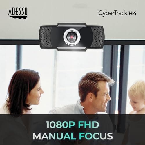 Adesso Cybertrack H4 1080p Webcam image