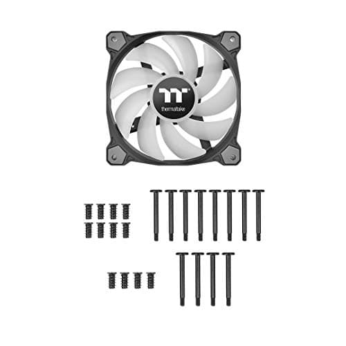 Thermaltake Pure A12 120mm Black PWM White LED 1-Pack image