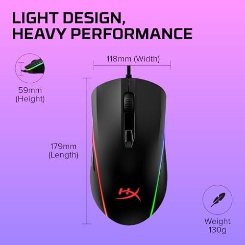 HP HyperX Pulsefire Surge Wired Optical Gaming Mouse image