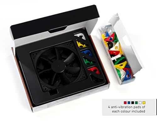 Noctua S12A PWM chromax.black.swap 63.27 CFM 120 mm Fan image