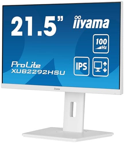 iiyama XUB2292HSU-W6 21.5" 1080p 100Hz IPS Monitor image