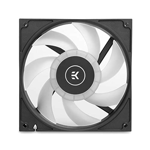 EK EK-Vardar EVO 140ER 140mm Black / White Addressable RGB PWM 84 CFM 1-Pack main image