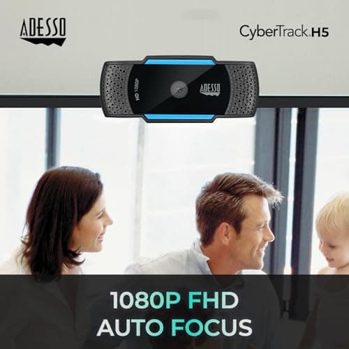 Adesso Cybertrack H5 1080p Webcam image
