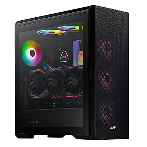 ADATA XPG DEFENDER ATX Mid Tower Black with Tempered Glass Side Panel and USB 3.2 Gen 1 Type-A image