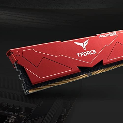 TEAMGROUP T-Force Vulcan Red DDR5-5200 CL40 16GB (1x16GB) image