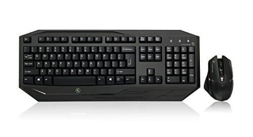 IOGEAR Kaliber Gaming Wireless Standard Keyboard With Optical Mouse image