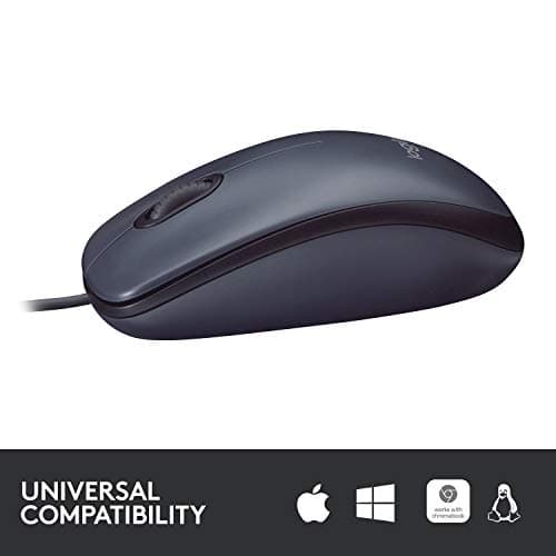 Logitech B100 Wired Optical Mouse image