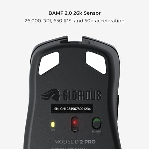 Glorious Model D 2 PRO Wireless/Wired Optical Gaming Mouse image