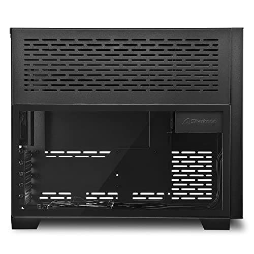 SHARKOON MS-Y1000 Micro ATX Mid Tower Black Tempered Glass image