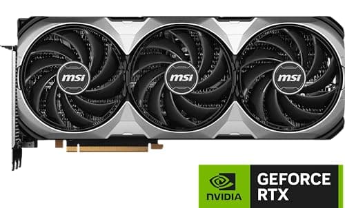 MSI GeForce RTX 4080 SUPER VENTUS 3X OC 16GB GDDR6X Black image