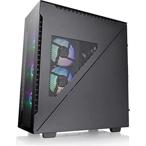 Thermaltake Divider 500 ATX Mid Tower Black TG ARGB, Tempered Glass Side Panel main image