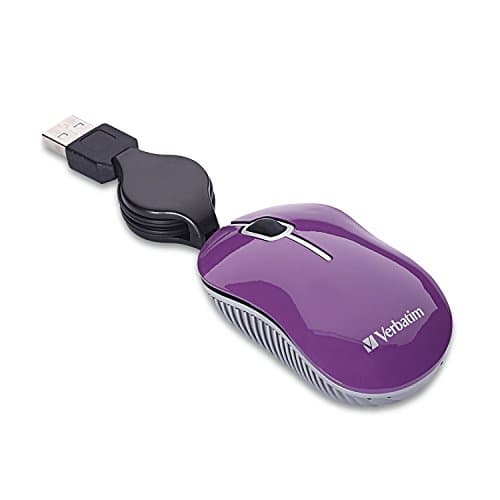 Verbatim 98113 Go Mini Travel Commuter Wired Optical Mouse main image
