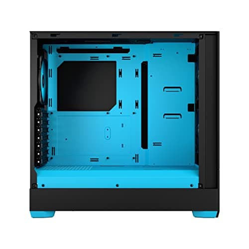 Fractal Design Pop Air ATX Mid Tower Cyan / Black with Tempered Glass Side Panel and USB 3.2 Gen 1 Type-A Front Panel image
