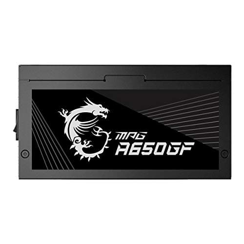 MSI MPG A650GF Black 650W Fully Modular 80+ Gold image