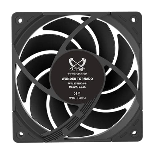 Scythe Wonder Tornado 120mm Black PWM 60.29 CFM image