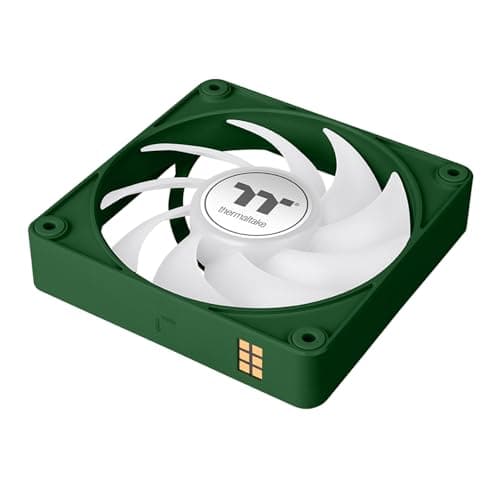 Thermaltake CT120 EX Reverse 120mm Green / Black ARGB Sync PWM 65.82 CFM 3-Pack image