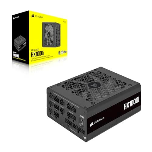 Corsair HX1000i (2023) Black ATX 1000W Fully Modular 80+ Platinum Certified image