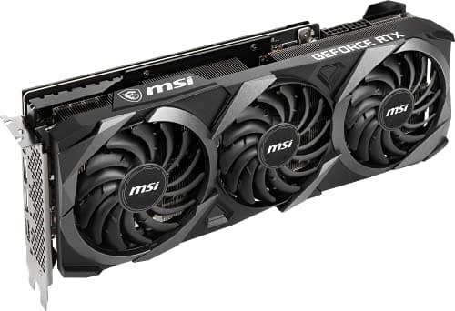 MSI GeForce RTX 3080 12GB LHR VENTUS 3X PLUS OC 12GB GDDR6X Black / Gray image