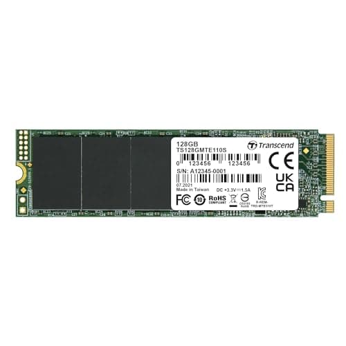 Transcend 110S 128GB SSD M.2-2280 PCIe 3.0 X4 NVMe main image